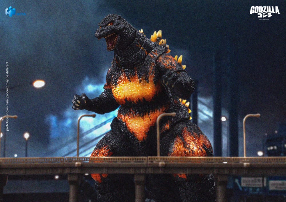 Hiya Toys Godzilla vs. Destoroyah (1995) Exquisite Basic Burning Godzilla Actionfigur