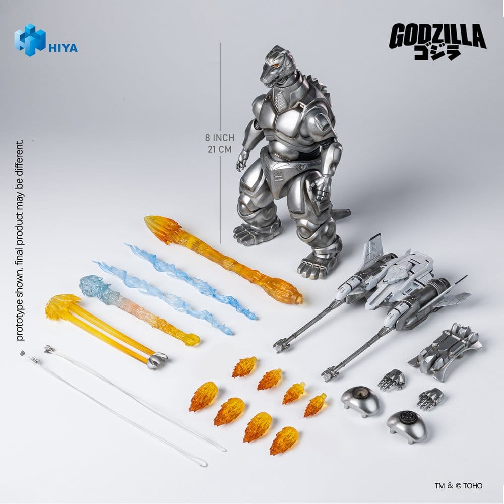 Hiya Toys Godzilla Vs. Mechagodzilla (1993) Exquisite Basic Super Mechagodzilla Actionfigur