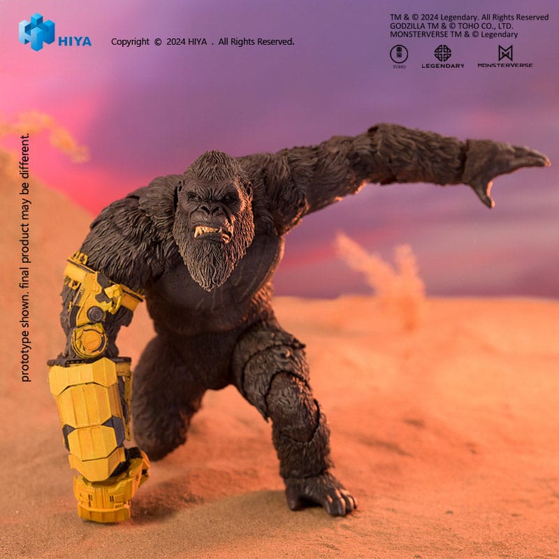 Hiya Toys Godzilla x Kong The New Empire Kong B.E.A.S.T. Glove Ver. Actionfigur
