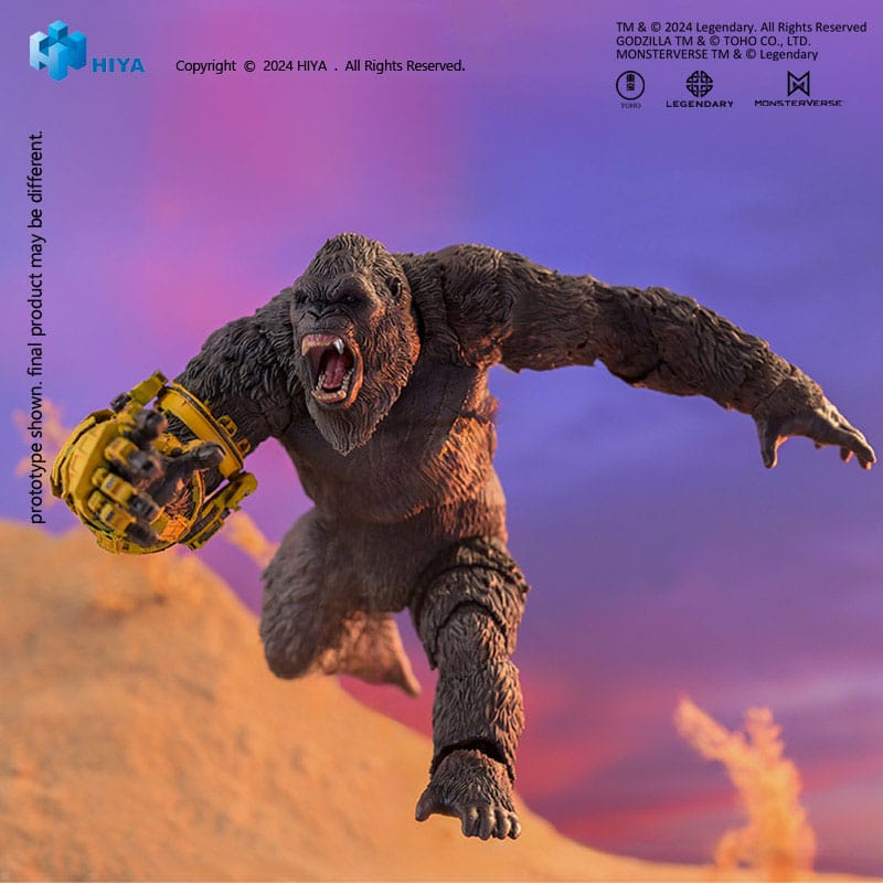 Hiya Toys Godzilla x Kong The New Empire Kong B.E.A.S.T. Glove Ver. Actionfigur