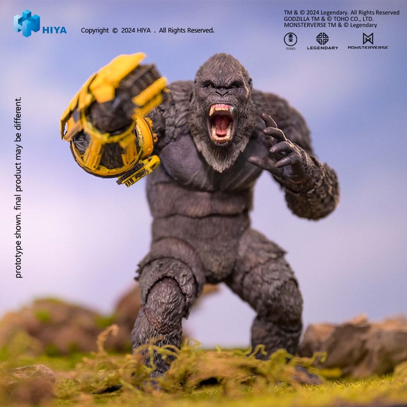 Hiya Toys Godzilla x Kong The New Empire Kong B.E.A.S.T. Glove Ver. Actionfigur