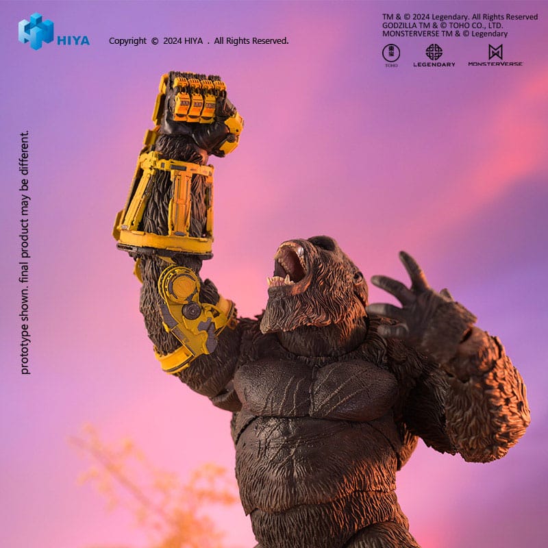 Hiya Toys Godzilla x Kong The New Empire Kong B.E.A.S.T. Glove Ver. Actionfigur