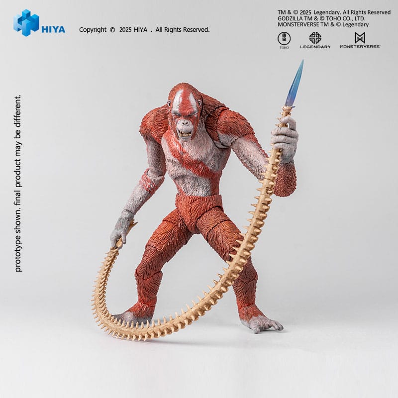 Hiya Toys Godzilla x Kong The New Empire Skar King Exquisite Basic Actionfigur