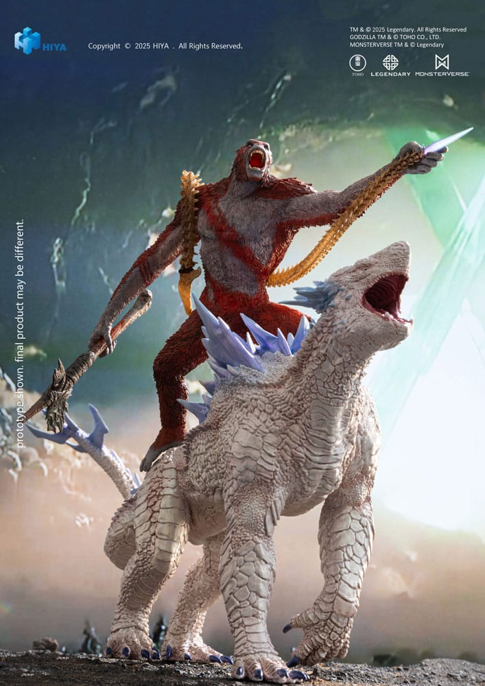 Hiya Toys Godzilla x Kong The New Empire Skar King Stylist Series Statue