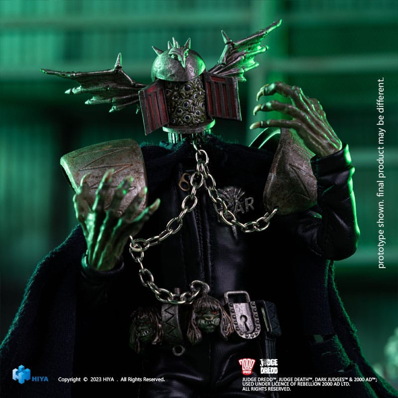 Hiya Toys Judge Dredd Exquisite Super Series Judge Fear 1/12 Actionfigur