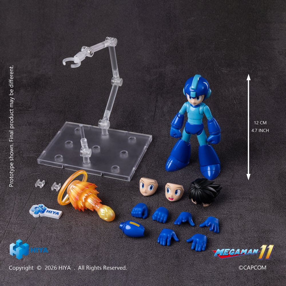 Hiya Toys Mega Man Exquisite Basic Series Mega Man Actionfigur