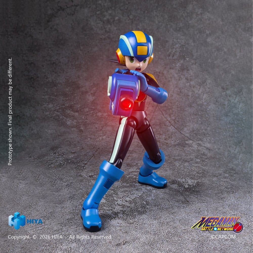 Hiya Toys Mega Man MegaMan.EXE Exquisite Basic Series Actionfigur