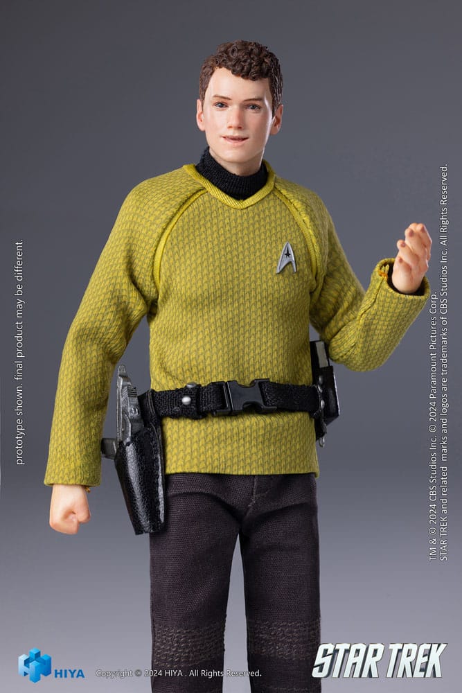 Hiya Toys Star Trek 2009 Chekov Exquisite Super Series 1/12 Actionfigur