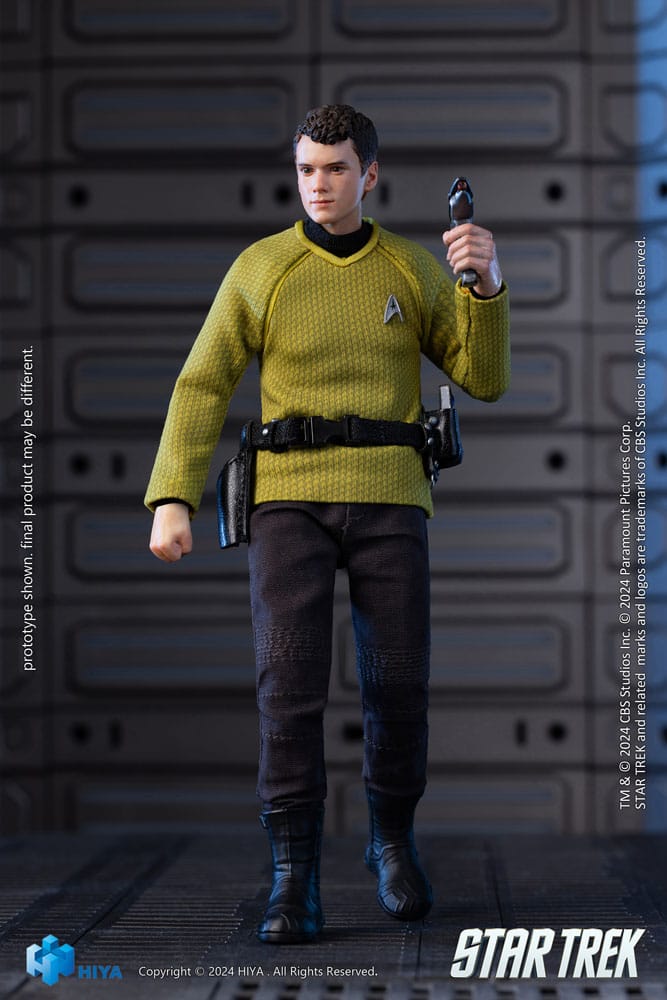 Hiya Toys Star Trek 2009 Chekov Exquisite Super Series 1/12 Actionfigur