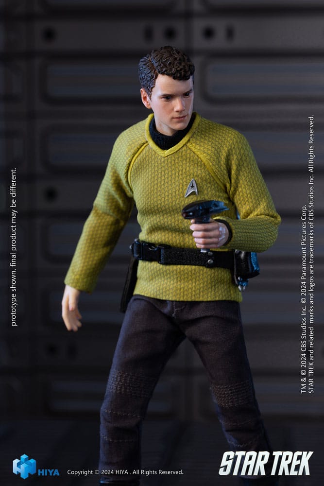 Hiya Toys Star Trek 2009 Chekov Exquisite Super Series 1/12 Actionfigur