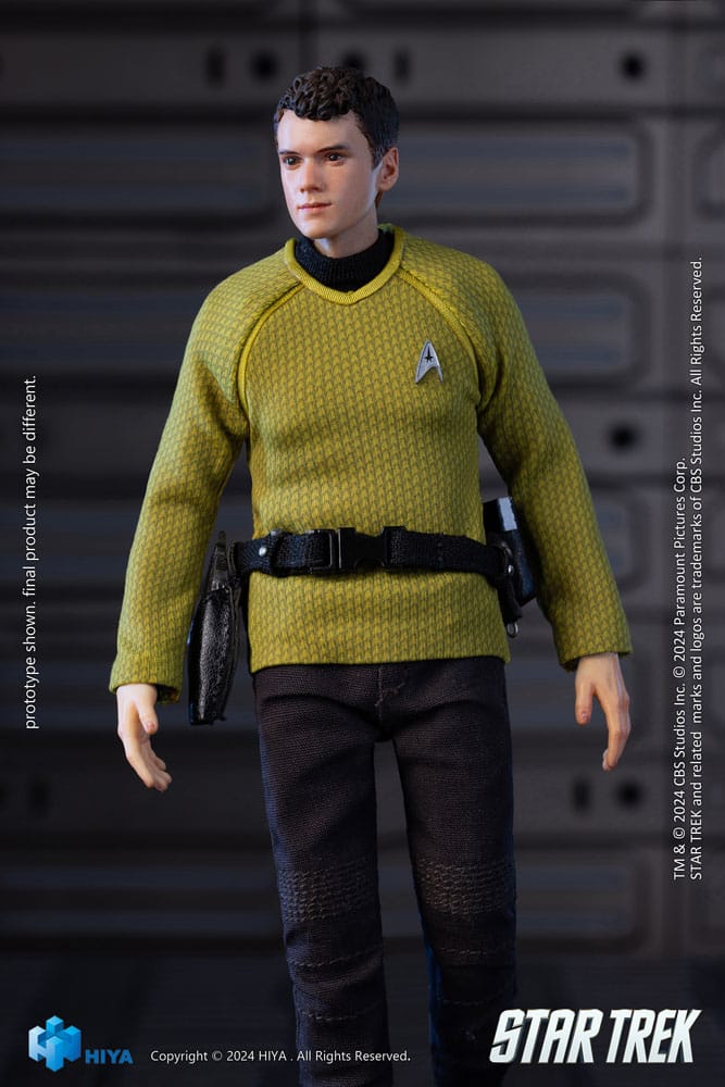 Hiya Toys Star Trek 2009 Chekov Exquisite Super Series 1/12 Actionfigur