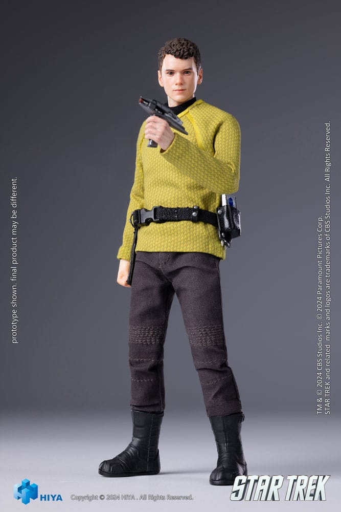 Hiya Toys Star Trek 2009 Chekov Exquisite Super Series 1/12 Actionfigur