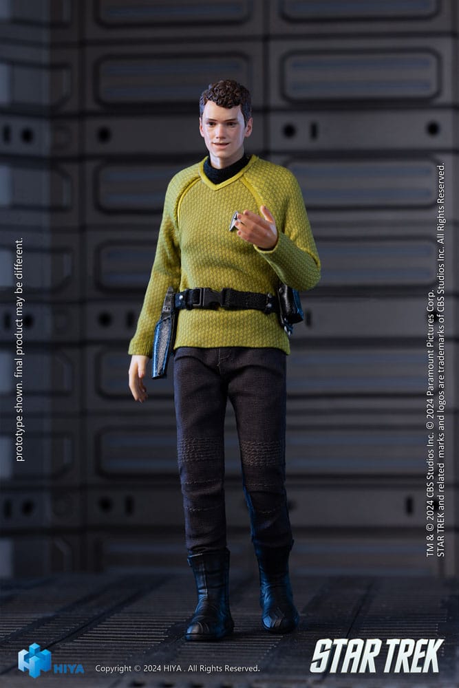 Hiya Toys Star Trek 2009 Chekov Exquisite Super Series 1/12 Actionfigur