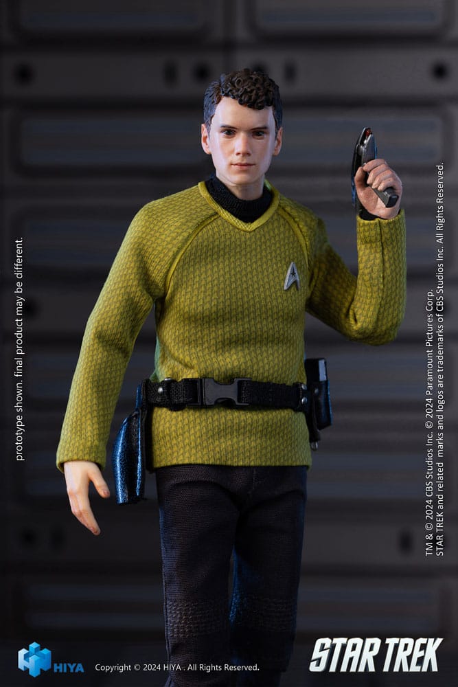 Hiya Toys Star Trek 2009 Chekov Exquisite Super Series 1/12 Actionfigur