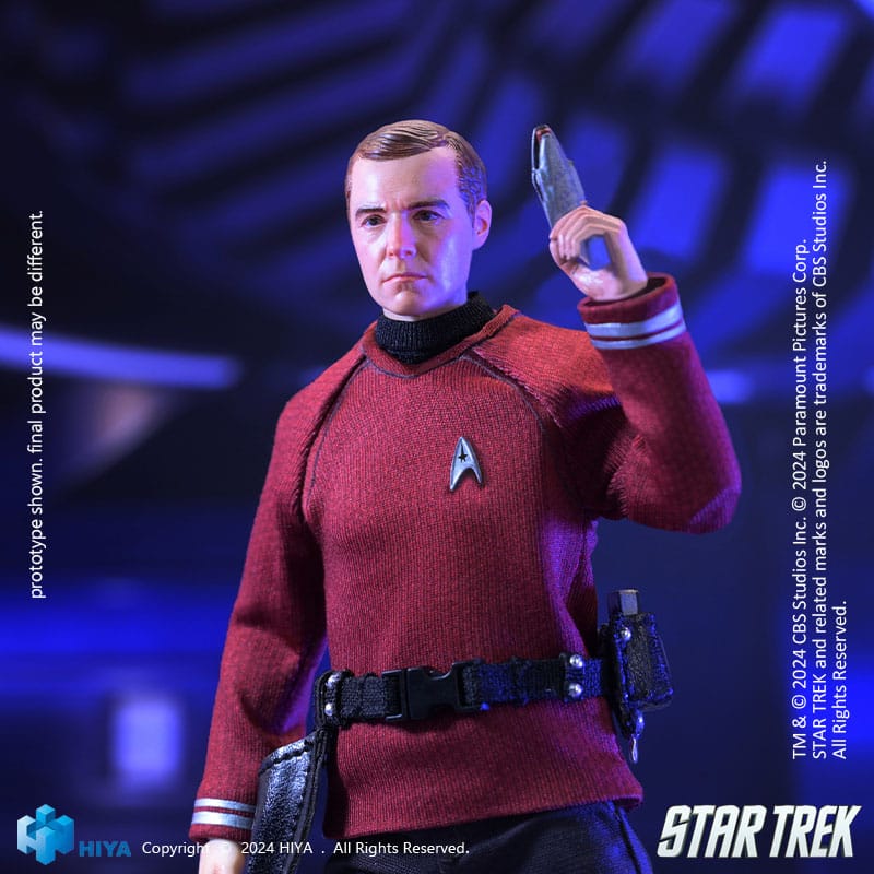 Hiya Toys Star Trek 2009 Scotty Exquisite Super Series 1/12 Actionfigur