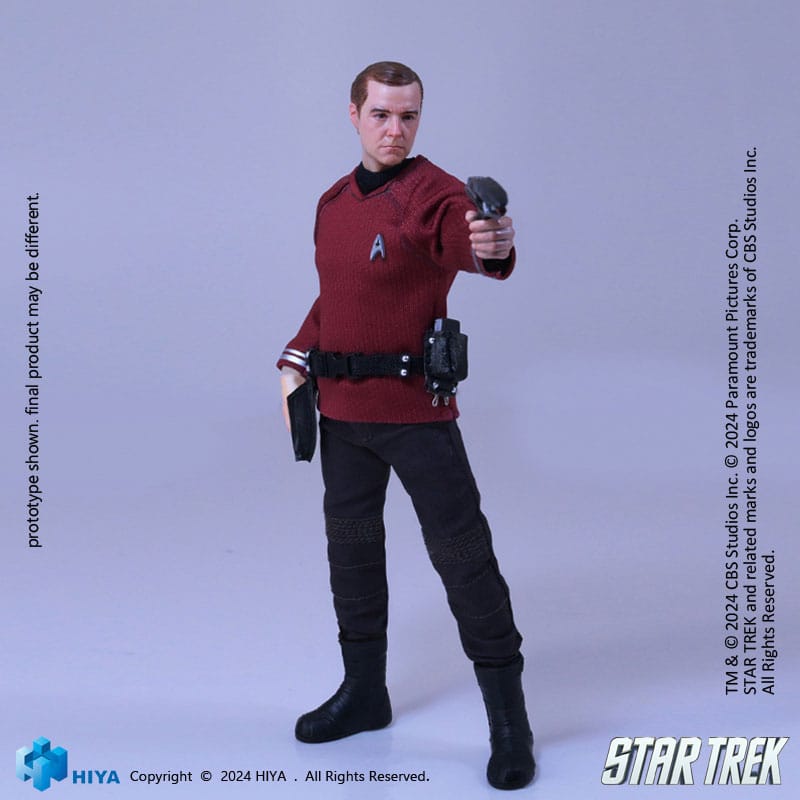 Hiya Toys Star Trek 2009 Scotty Exquisite Super Series 1/12 Actionfigur
