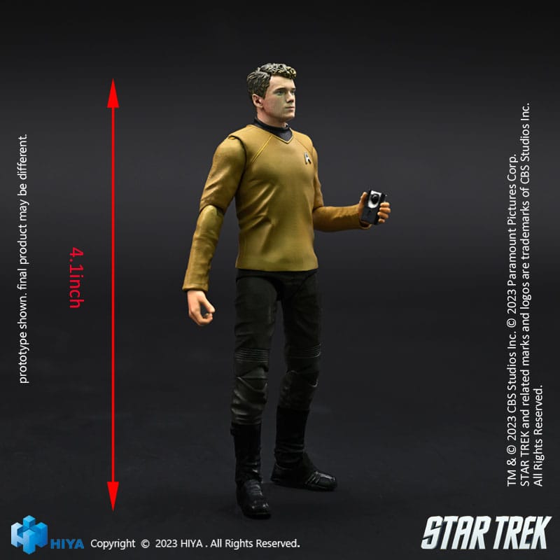 Hiya Toys Star Trek Exquisite Mini Chekov Star Trek 2009 1/18 Actionfigur