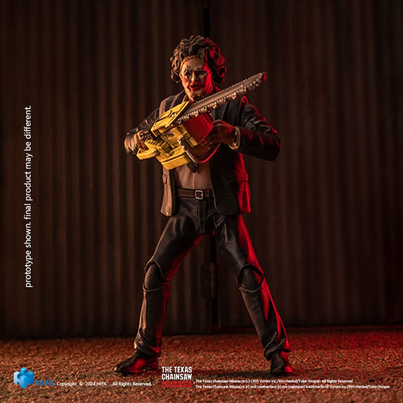 Hiya Toys Texas Chainsaw Massacre (1974) Exquisite Mini LeatherFace Pretty Woman Mask 1/18 Actionfigur
