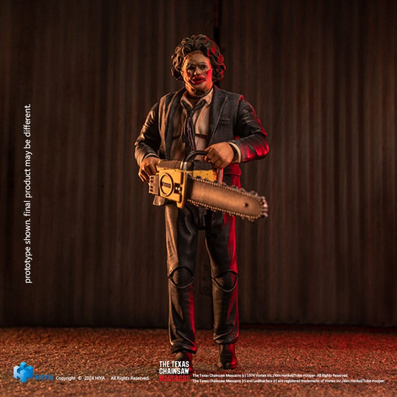 Hiya Toys Texas Chainsaw Massacre (1974) Exquisite Mini LeatherFace Pretty Woman Mask 1/18 Actionfigur