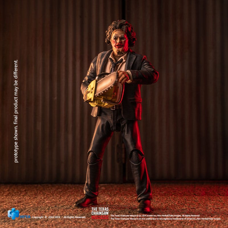 Hiya Toys Texas Chainsaw Massacre (1974) Exquisite Mini LeatherFace Pretty Woman Mask 1/18 Actionfigur