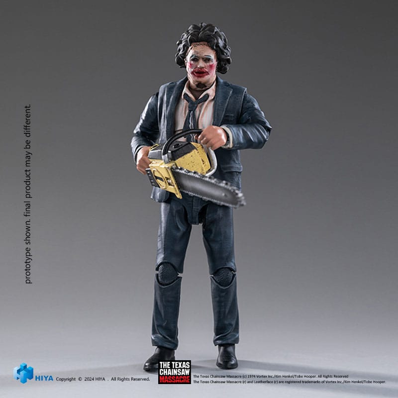 Hiya Toys Texas Chainsaw Massacre (1974) Exquisite Mini LeatherFace Pretty Woman Mask 1/18 Actionfigur