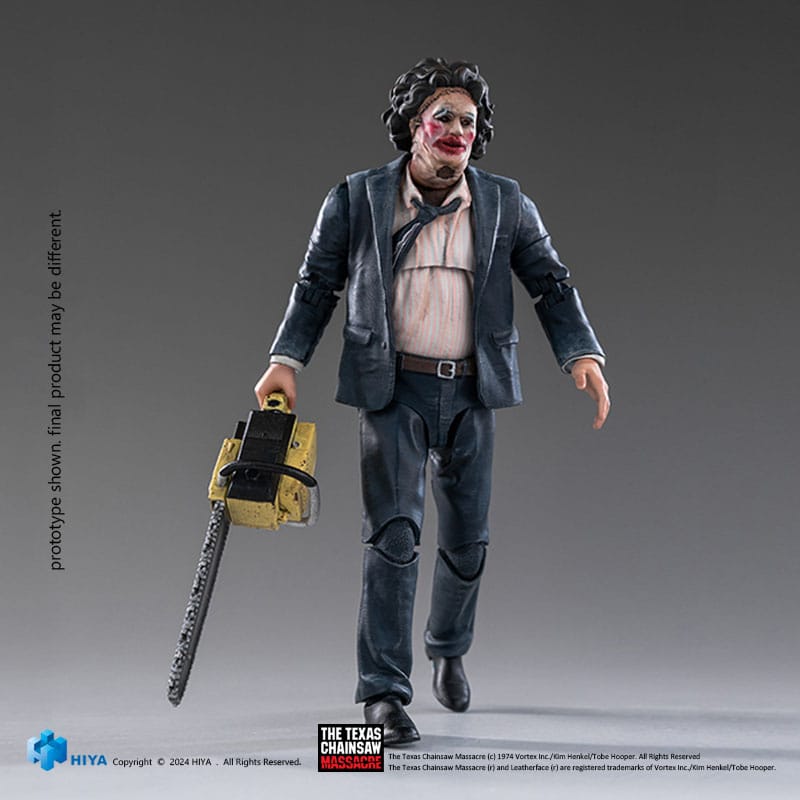 Hiya Toys Texas Chainsaw Massacre (1974) Exquisite Mini LeatherFace Pretty Woman Mask 1/18 Actionfigur