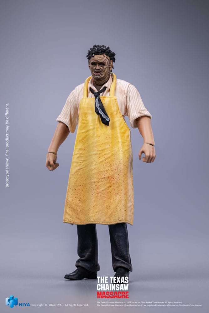Hiya Toys Texas Chainsaw Massacre LeatherFace Killing Mask Exquisite Mini 1/18 Actionfigur