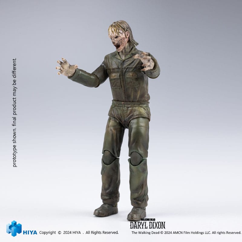 Hiya Toys The Walking Dead Exquisite Mini Daryl Dixon Dark Eyes Walker 1/18 Actionfigur