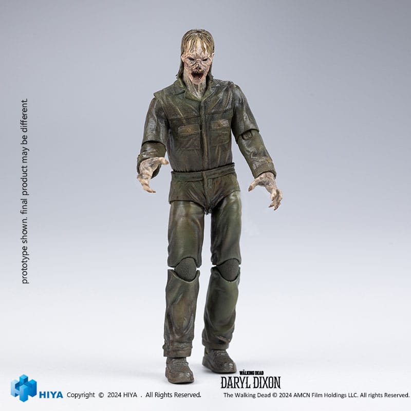 Hiya Toys The Walking Dead Exquisite Mini Daryl Dixon Dark Eyes Walker 1/18 Actionfigur