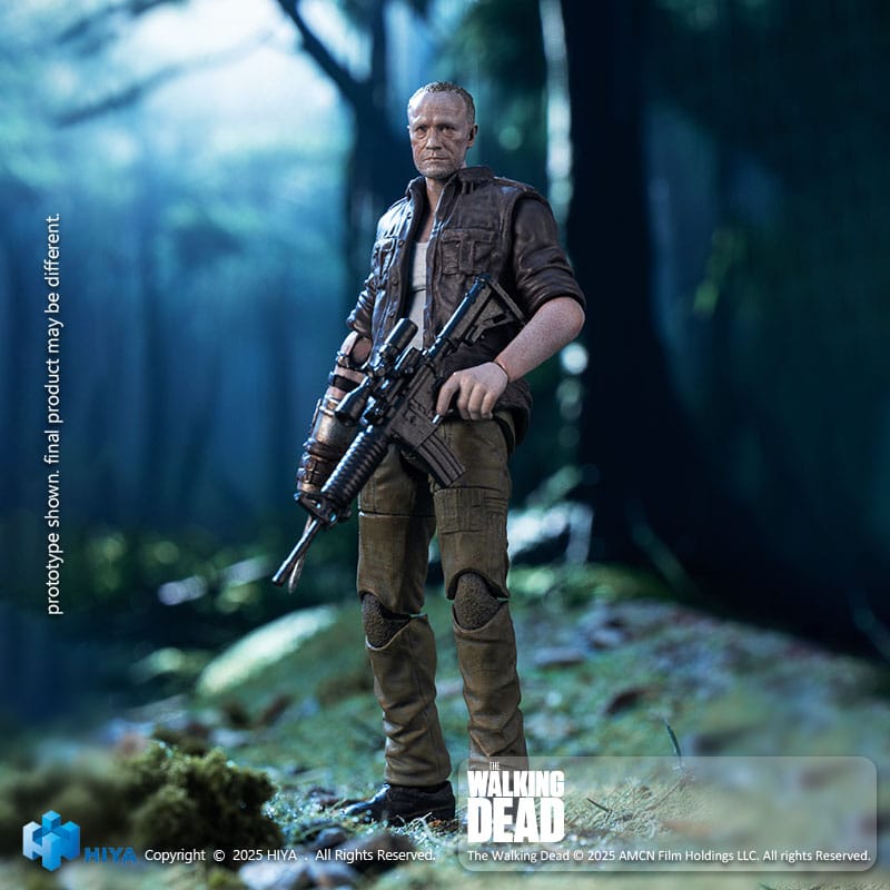 Hiya Toys The Walking Dead Exquisite Mini Merle 1/18 Actionfigur