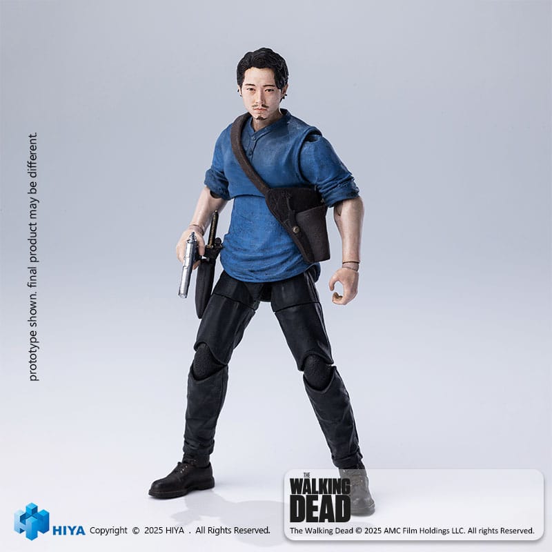 Hiya Toys The Walking Dead Exquisite Mini Series Glenn Actionfigur 1/18