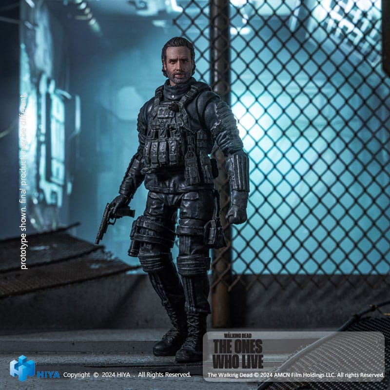Hiya Toys The Walking Dead The Ones Who Lived Rick Grimes Exquisite Mini 1/18 Actionfigur