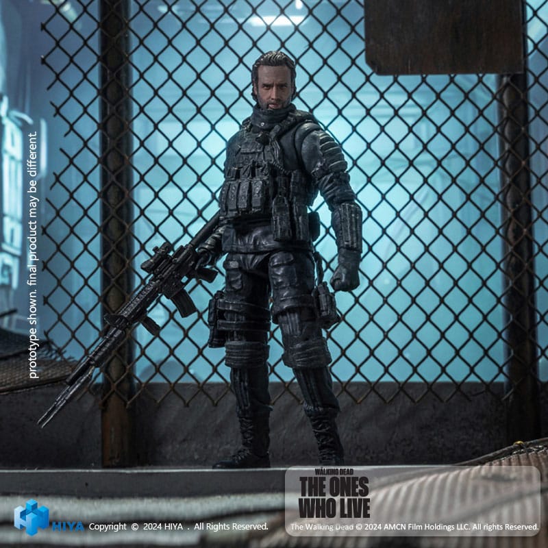 Hiya Toys The Walking Dead The Ones Who Lived Rick Grimes Exquisite Mini 1/18 Actionfigur