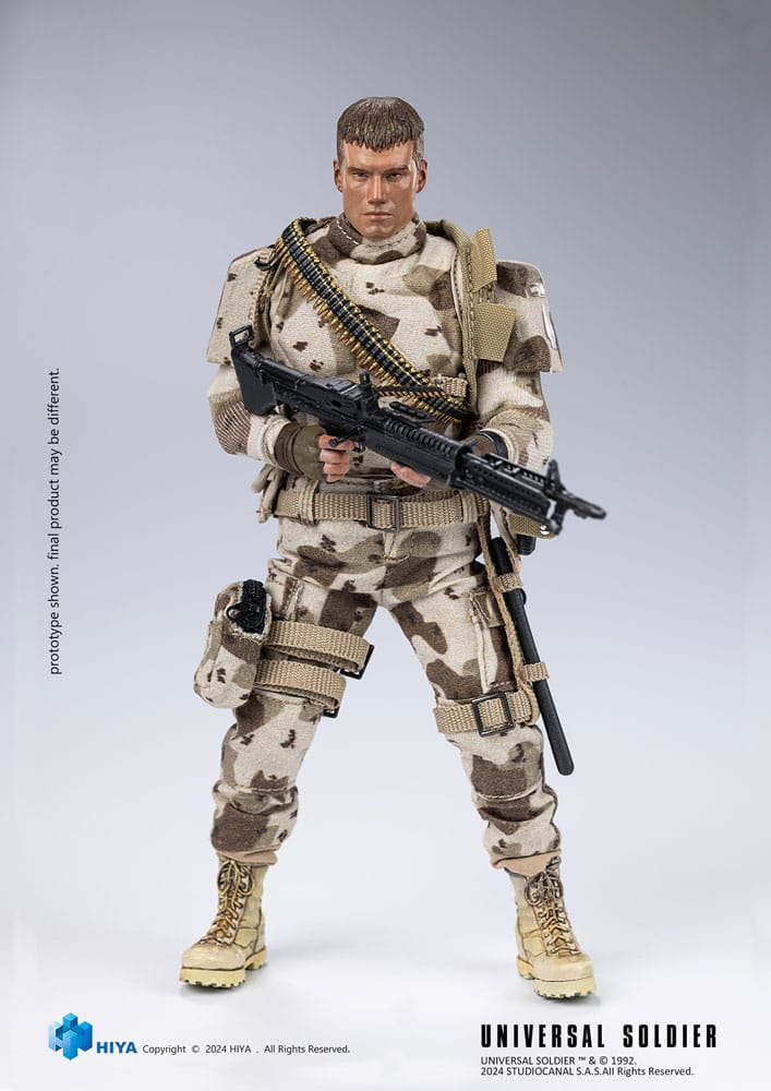 Hiya Toys Universal Soldier Dolph Lundgren Andrew Scott 1/12 Actionfigur