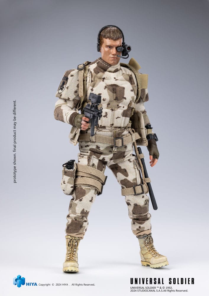 Hiya Toys Universal Soldier Dolph Lundgren Andrew Scott 1/12 Actionfigur
