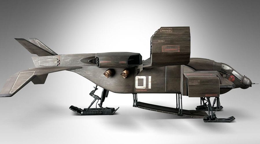 Hollywood Collectibles Group Aliens UD-4 Cheyenne Dropship Replik