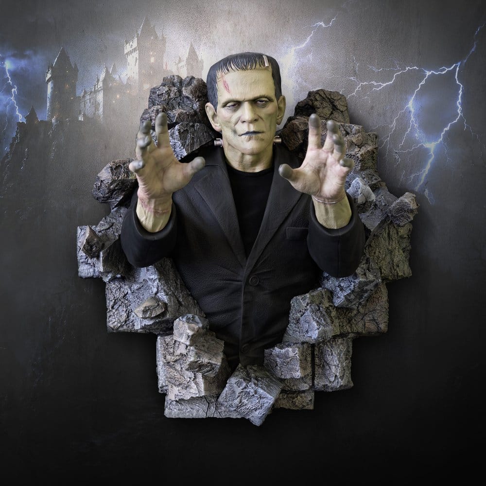 Hollywood Collectibles Group Frankenstain Wand-Skulptur