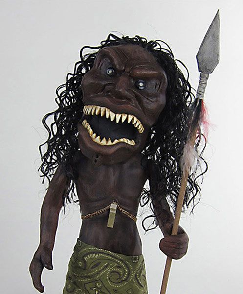 Hollywood Collectibles Group Trilogy of Terror Zuni Warrior 38 cm Statue