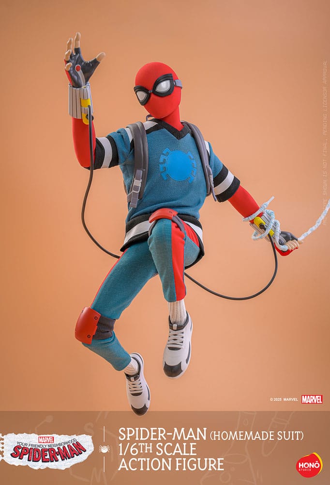 Hono Studio Your Friendly Neighborhood Spider-Man Spider-Man (Homemade Suit) 1/6 Actionfigur