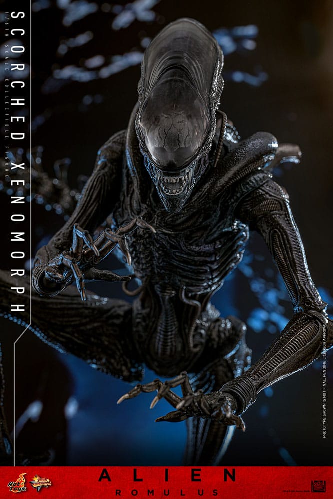Hot Toys Alien - Romulus Scorched Xenomorph Movie Masterpiece 44 cm 1/6 Actionfigur
