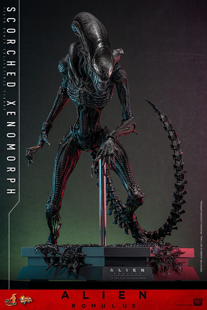 Hot Toys Alien - Romulus Scorched Xenomorph Movie Masterpiece 44 cm 1/6 Actionfigur