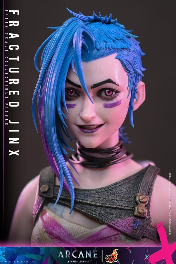 Hot Toys Arcane Fractured Jinx 1/6 Actionfigur
