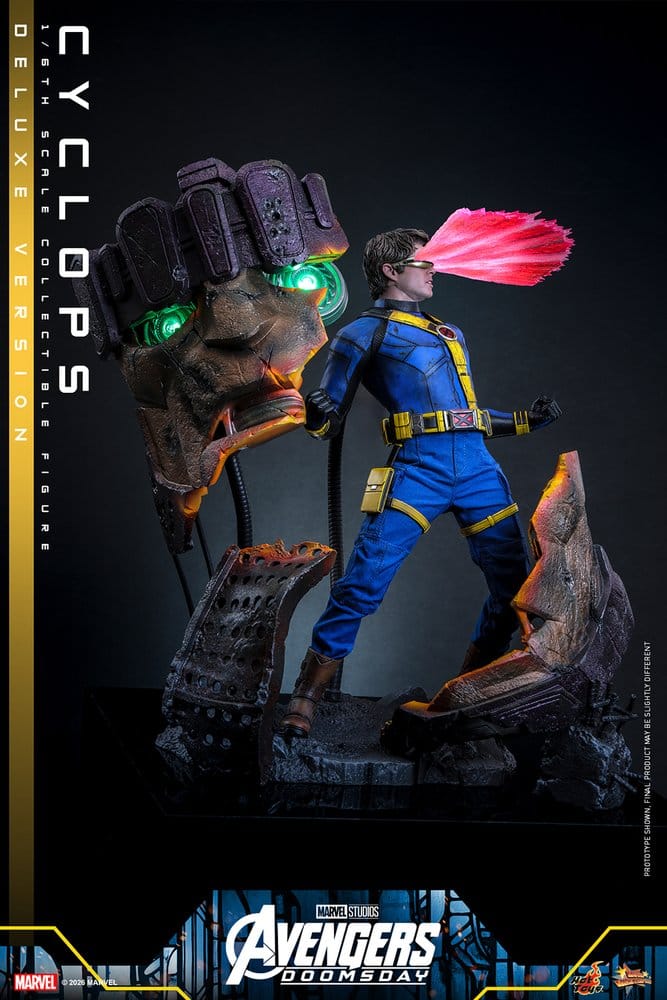 Hot Toys Avengers Doomsday Cyclops Deluxe Version 1/6 Actionfigur