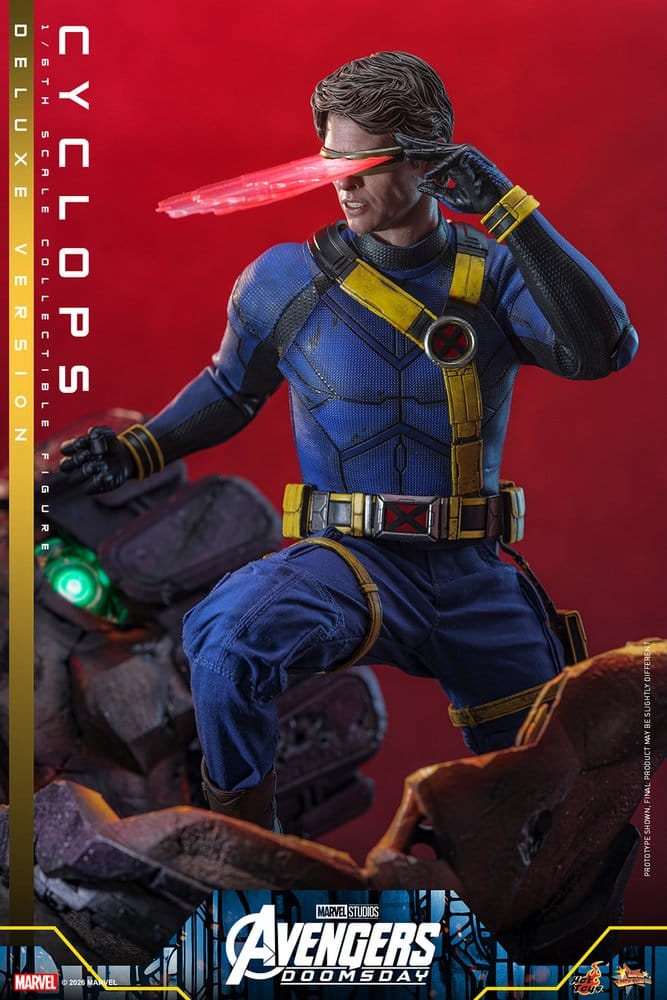 Hot Toys Avengers Doomsday Cyclops Deluxe Version 1/6 Actionfigur