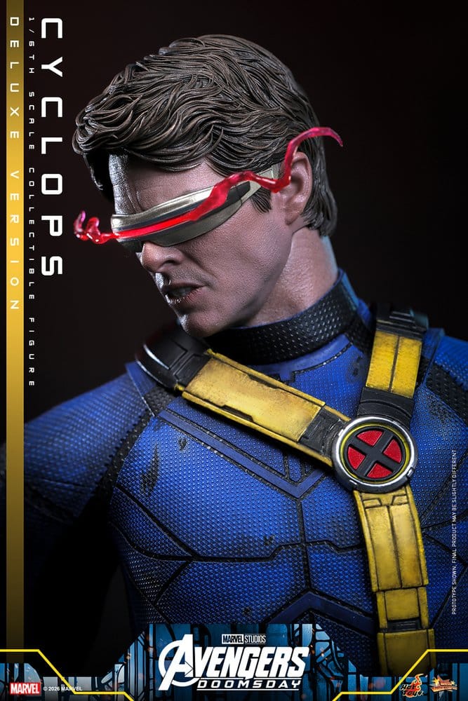 Hot Toys Avengers Doomsday Cyclops Deluxe Version 1/6 Actionfigur