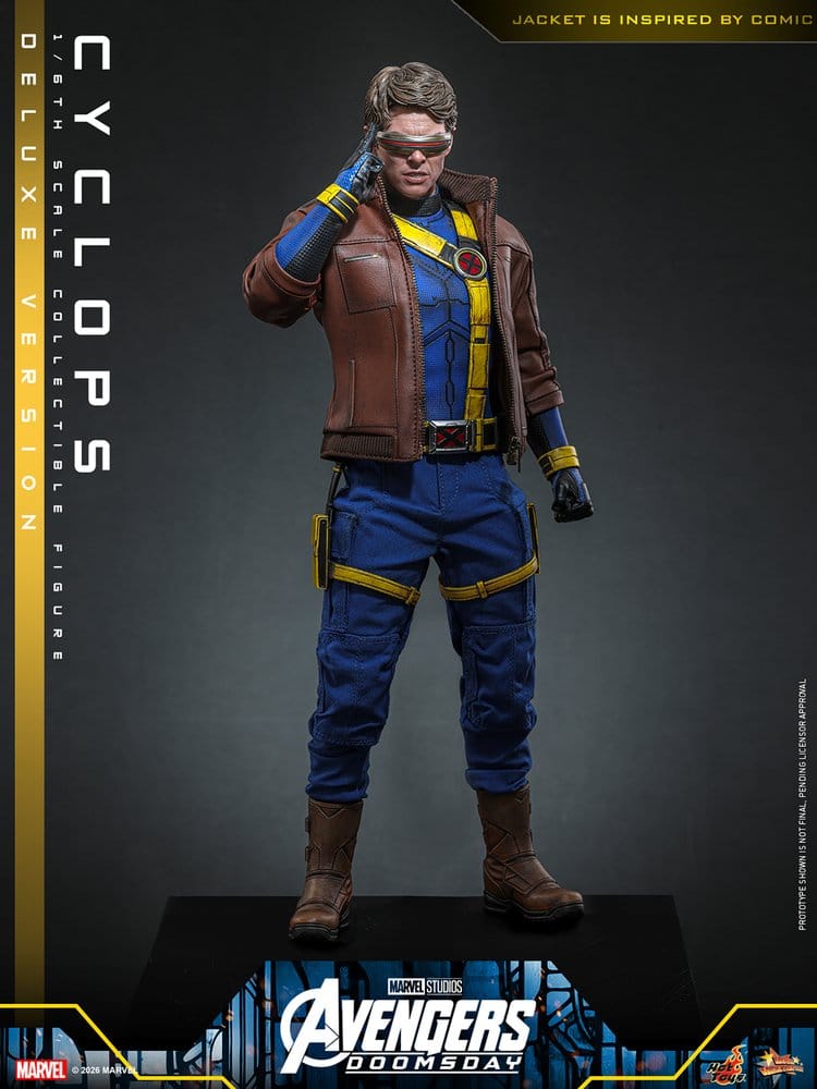 Hot Toys Avengers Doomsday Cyclops Deluxe Version 1/6 Actionfigur