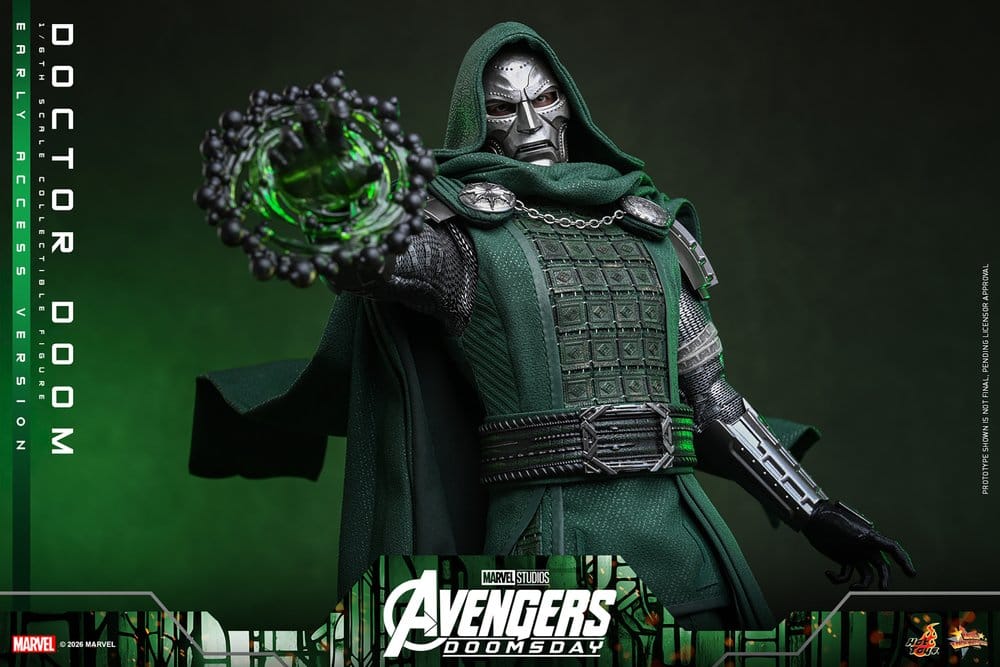 Hot Toys Avengers Doomsday Doctor Doom Movie Masterpiece 1/6 Actionfigur