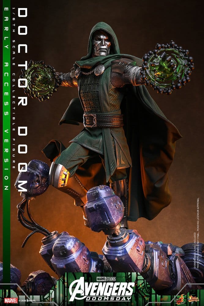 Hot Toys Avengers Doomsday Doctor Doom Movie Masterpiece 1/6 Actionfigur