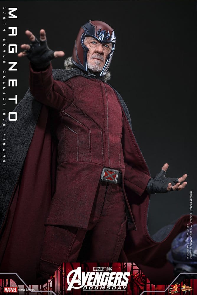 Hot Toys Avengers Doomsday Magneto 1/6 Actionfigur