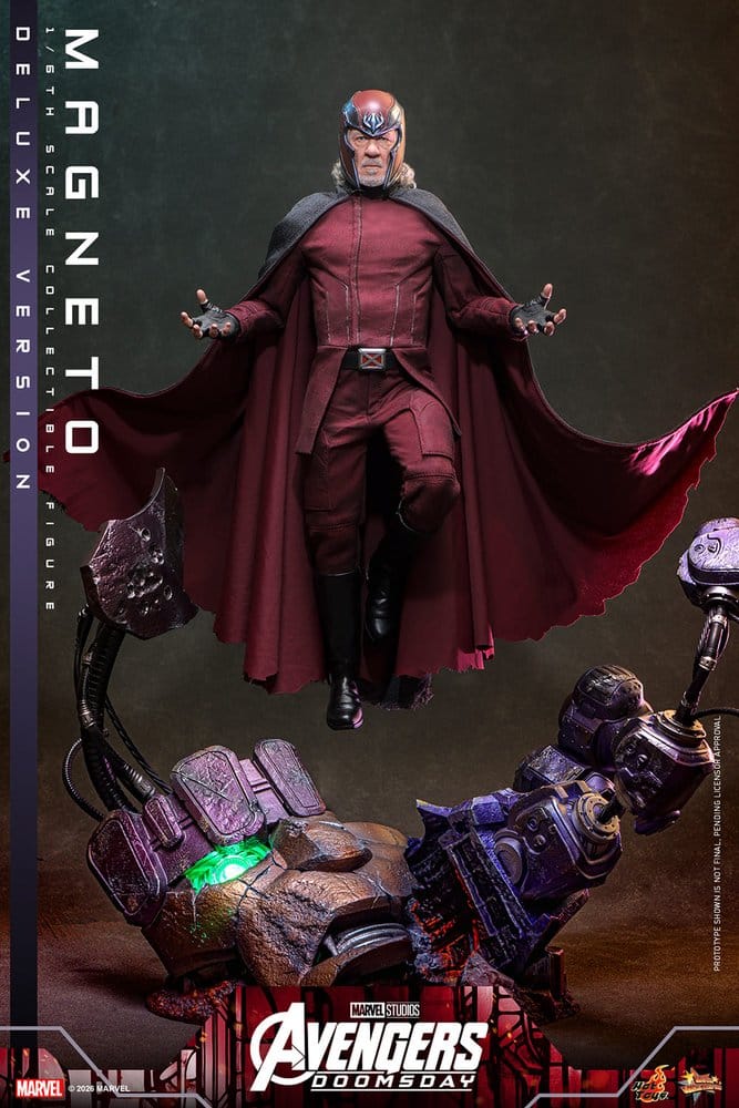 Hot Toys Avengers Doomsday Magneto Deluxe Version 1/6 Actionfigur